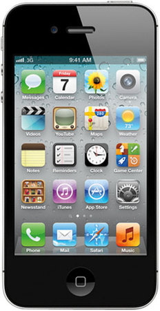 Смартфон APPLE iPhone 4S 16GB Black - Кыштым