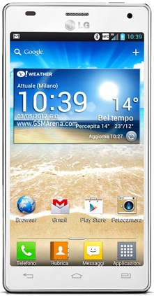 Смартфон LG Optimus 4X HD P880 White - Кыштым