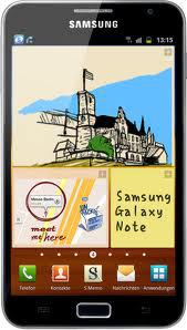 Смартфон Samsung Galaxy Note GT-N7000 Blue - Кыштым